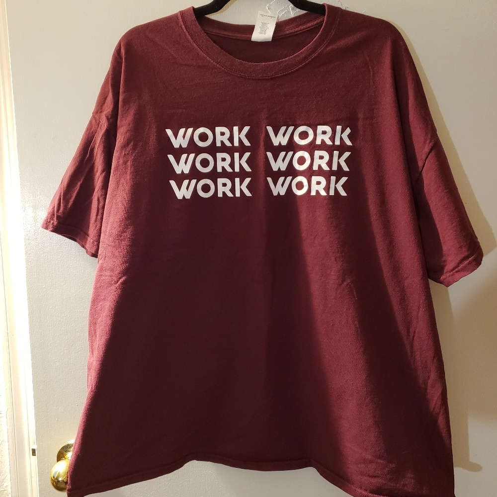 Work work T-shirt